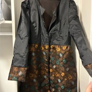 Stylish Women's Utility Jacket with Floral Accents From Sarajevo, Bosnia